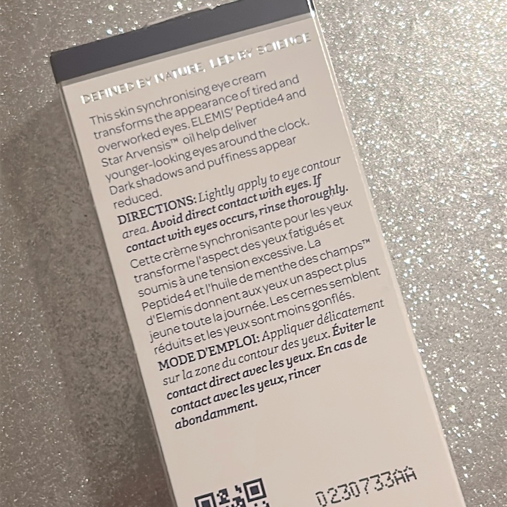 ELEMIS - peptide4 eye recovery cream - Picture 2 of 3